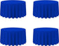 BRILLMAX 4 Pack Royal Blue Round Tablecloths 120 Inch - Circle Bulk Linen Polyester Fabric Washable Table Cloth Cover for Wedding Reception Banquet Birthday Party Buffet Restaurant