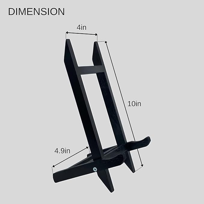 9 Inch Tabletop Easel Stand | Small Canvas Painting Display Easel Stand - Black | Canvas Paintings, Arts & Crafts, Frames, Wedding | Kids, Artists, Adults (4-Pack)