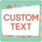 Custom Sign, Custom Street Sign, 11 Font Colors, 13 Font Styles, 4 Hole Options, 22 Sizes, 36x36 Inches, Rust Free DiBound, Fade Resistant, Made in USA by My Sign Center (Mid-Century Modern 2)