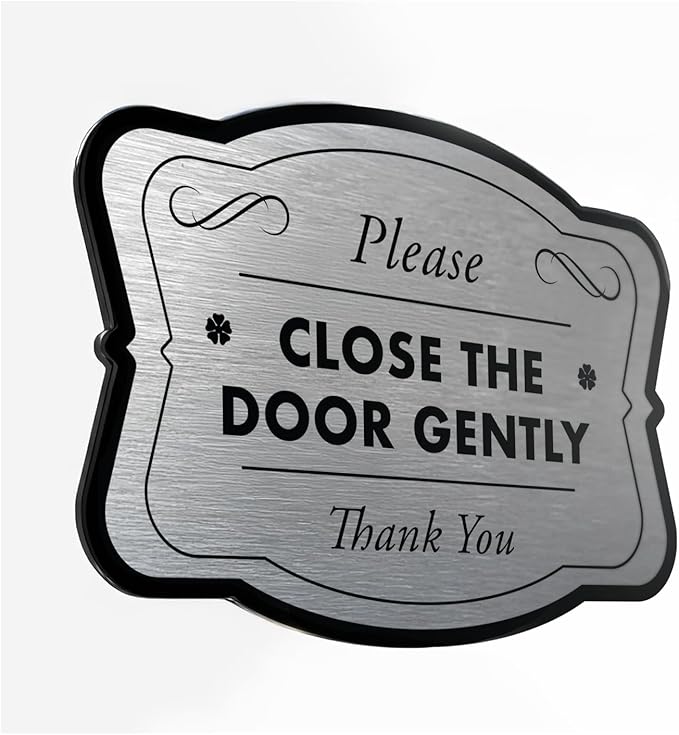 Custom Decorative Outdoor Signs, Personalized Aluminum, Custom Driveway, Waterproof Sign Made in USA, Silver 24x18 In