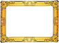 Inflatable Frame for Photo Booth and Selfies Parties Celebrations 31.5 x 23.5 (Gold)