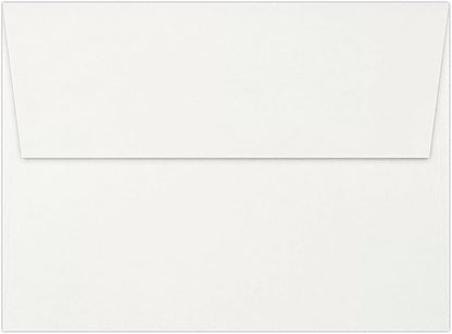 LUXPaper A7 Invitation Envelopes | Peel & Press | 5 1/4" x 7 1/4" | Natural White | 80lb. Text | 100% Cotton | 500 Qty