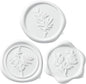 Wax Seal Stickers (60 Pcs, 3 Designs in 1 Pack) Premium Envelope Seal Stickers for Wedding Invitation Envelopes, Adhesive Wax Seals, Perfect for Seating Chart, Gift Wrapping