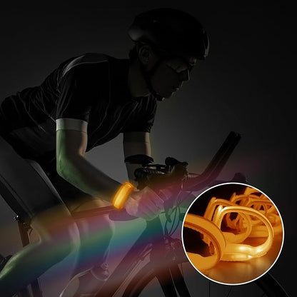 M.best 8pcs LED Light Up Bracelets Glow Flashing Wristbands Glow in The Dark Party Supplies for Wedding, Raves, Concert, Camping,Sporting Events, Party