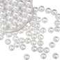 100Pcs 16mm White Pearl Beads for Cratfs,Big Size Loose Pearl Beads with Hole Faux Pearls Round White Beads for Jewelry Making,DIY Craft Bracelets,Vase Fillers,Table Scatter Home Wedding Decoration