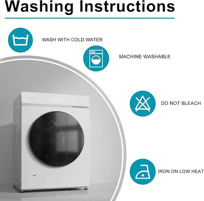 Hiasan Square Tablecloth - Spillproof and Waterproof Washable Table Cloth for Dining Room Kitchen Birthday Party, 54 x 54 Inch, Sky Blue