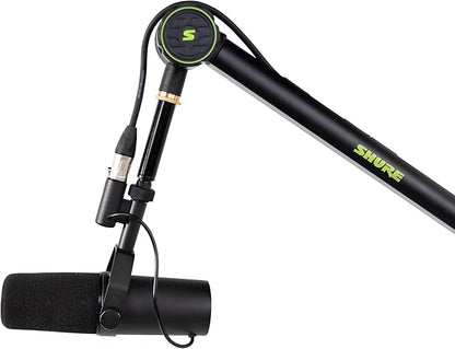 Shure by Gator Deluxe Articulating Desktop Podcasting Mic Boom Arm with Cable Management Channel; (SH-BROADCAST1)