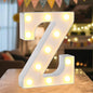 LED Marquee Light Up Letters Sign - Lighted Letters Alphabet for Birthday, Graduation, Bar Wall & Table Party Decor, Wedding Anniversary and Christmas Decorations, Letter Z