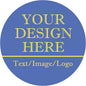 Custom Stickers 70-1000 Personalized Labels for Birthday Party Wedding, Customized Stickers for Business Logo(Round)