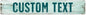 Custom Sign, Custom Street Sign, 11 Font Colors, 13 Font Styles, 4 Hole Options, 22 Sizes, 6x36 Inches, Rust Free DiBound, Fade Resistant, Made in USA by My Sign Center (Shabby Chic)