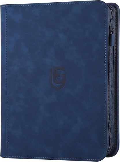 9 Pocket Card Binder,540 Pocket Trading Card Binders,Loading Pocket Collectible Card Album for MTG, TCG, Sport Card, Game Cards Navy Blue