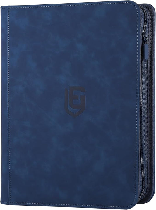 9 Pocket Card Binder,540 Pocket Trading Card Binders,Loading Pocket Collectible Card Album for MTG, TCG, Sport Card, Game Cards Navy Blue