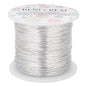 BENECREAT 22 Gauge Silver Aluminum Wire 850FT Decor Jewelry Craft Wire Beading Floral Aluminum Craft Wire for Gem Wrapping, Model Jewelry Making