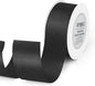 Solid Color Double Faced Black Satin Ribbon 1-1/2" X 25 Yards Ribbons Use for Bows Bouquet, Gift Wrapping, Floral Arrangement