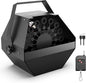 Theefun Bubble Machine: Remote Control 750ML Metal Bubble Blower Wireless USB Plug-in or 4 Batteries Operated High Bubble Output Automatic Bubble Maker for Party Wedding Birthday Indoor Outdoor Use