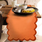 Folkulture Table Runners | Fall Table Runner 108 inches Long | 100% Cotton Table Runner for Fall Decor or Boho Decor | Orange Table Runners for Dining Room | Thanksgiving Decorations for Home