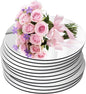 11Pack Round Mirror Centerpieces for Tables, Acrylic Circle Mirror Tiles Non Glass Mirror, for Bedroom Bathroom Living Room Wall Decor Tray Candle Wedding Table Centerpiece Decor, 2mm Thick (6inch)