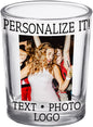 21st Birthday Custom Shot Glass 2.5oz, Personalized Picture Funny Party Favor, Customized 21st Drinking Gift, Legal Age Shot Glass, Printed Photo Gift For Son Daughter Friends