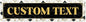 Custom Sign, Custom Street Sign, 11 Font Colors, 13 Font Styles, 4 Hole Options, 22 Sizes, 3x12 Inches, Rust Free DiBound, Fade Resistant, Made in USA by My Sign Center (Marble Tile)