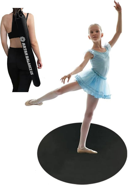 Marley Dance Floor- Ideal for Ballet, Jazz, Tap, and Party Dancing for All Ages- Non-Slip Dance Floor for Smooth Flooring - Ballet Floor for Home, Studio and Outdoor Dance Floor