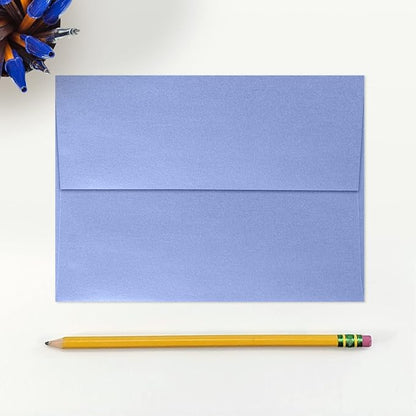 LUXPaper A7 Invitation Envelopes | Peel & Press | 5 1/4" x 7 1/4" | Vista Metallic | 80lb. Text | 500 Qty