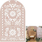 Mexico Theme Arch Stand Covers Fiesta Wedding Party Elastic Fabric Background Birthday Baptismx Baby Shower Decor Props (100x200cm(W40''H78''),G-3738)