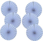 White Party Decorations,Wedding Decorations for Party Events Accessories,White Birthday Decor,Anniversary Decorations,Birthday Decorations for Men 16in Hanging Paper Fans 30 Color DIY Set(White)