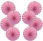 BARTHEW Pink Party Decorations, Pink Paper Decorations for Party, Baby Shower Decorations, Schoolgirl Style Classroom Decor, 12in, 30 Color DIY Set