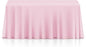 Lann's Linens - 10 Premium 90" x 156" Tablecloths for Wedding/Banquet/Restaurant - Rectangular Polyester Fabric Table Cloths - Pink