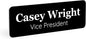 ExcelMark Custom Name Tag - Engraved Name Badge with Pin or Magnetic Backing, 16 Colors, 6 Fonts, and 2 Sizes to Choose from (Black w/White Letters, 1"x 3")