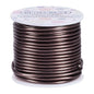 BENECREAT 9 Gauge 55FT Brown Jewelry Craft Wire Tarnish Resistant Bendable Aluminum Sculpting Metal Wire for Jewelry Craft Beading Work, Wreath, Tree Roots Model