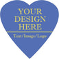 Custom Stickers 70-1000 Personalized Labels for Birthday Party Wedding, Customized Stickers for Business Logo(Heart)