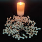 HappyFiller Halloween Decoration 450 PCS Black Mini Acrylic Spiders Bat Mix Ivory Color Bones for Sensory Bin Gems,Vase Fillers,Home Decor,Table Scatters