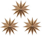 Easy Joy 3Pcs Boho Paper Landern Star