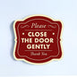 Custom Decorative Outdoor Metal Sign - Personalized Aluminum Driveway Sign, Waterproof, Made in USA - Design 3 Red Brick 8x8 In