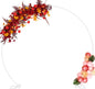 Wokceer Wedding Arch 8.5FT Round Backdrop Stand Metal Circle Balloon Arch Frame Stand for Wedding Ceremony Birthday Party Bridal Shower Anniversary Candy Tables Decoration