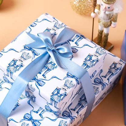 LaRibbons 1 Inch 25 Yard Double Faced Satin Ribbon,Light Blue Satin Craft Fabric Ribbon for Gift Wrapping Floral Bouquets Wedding Party Decoration