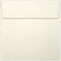 LUXPaper Square Invitation Envelopes | Peel & Press | 5" x 5" | Natural Linen | 80lb. Text | 50 Qty