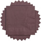JAM PAPER Small Beverage Napkins - 5 x 5 - Burgundy - 50/Pack