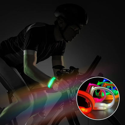 M.best 32pcs LED Light Up Bracelets Glow Flashing Wristbands Glow in The Dark Party Supplies for Wedding, Raves, Concert, Camping,Sporting Events, Party