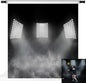 Kate 10x10ft Sports Stadium Photography Background Artistic Backdrop for Portrait Smoky Grey Spotlight Photo Background