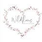 Custom Stickers for Weddings, Birthdays & Businesses - Personalized Labels with Your Logo - Waterproof, Fade and Heat Resistant - Pack of 100-1000 (Wreath I, 2.5 Inch)