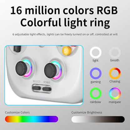 RG406V Handheld Game Console Preloaded Games RG 406V 4-inch IPS Multi-touch Screen Retro Game Console 128G UFS2.2 Android 13 Retro Emulator RG406V 5500mAh Battery 1080p DP Output WIFI Bluetooth Gray