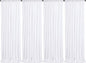 White Sequin Backdrop Curtain 4 Pack 2ft x 8ft Backdrop Birthday Party Backdrop Wedding Ceremony Background