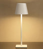 UME Cordless Table Lamp, Battery Operated Lamp - Portable Waterproof Rechargeable Table Lamp w/ 3 Color Temps & Stepless Dimming for Dinner, Desk, Cafe, Outdoor (White)