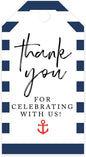 Andaz Press 100-Pack Thank You for Celebrating with Us Favor Tags Nautical Beach Cardstock Gift Tags with Bakers Twine for Wedding Baby Shower Bridal Shower Birthday Party Favors 2 x 3.75-Inches