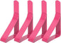 uxcell 4 Pack Tablecloth Clips, Stainless Steel Table Cloth Cover Clamps, 2.95" x 1.77" Windproof Holder Clips for Home Party Picnic Wedding Camping Dining Tables, Pink