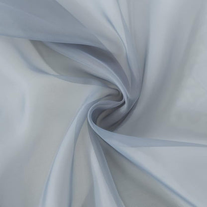 Window Light Gray Sheer Curtains 108 Inches Long 2 Panels Sheer Curtain Basic Rod Pocket Panel for Bedroom Children Living Room Yard Kitchen (Light Gray, 52" W x 108" L | 2 pcs)