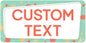 Custom Sign, Custom Street Sign, 11 Font Colors, 13 Font Styles, 4 Hole Options, 22 Sizes, 6x12 Inches, Rust Free DiBound, Fade Resistant, Made in USA by My Sign Center (Mid-Century Modern 2)