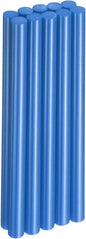 HARFINGTON 10pcs Hot Glue Sticks 0.43" Dia x 7.87" Long EVA Mini Hot Melt Adhesive Glue Stick for Hot Melt Gun Wood Plastic Glass Flowers Fabrics Foam, Blue